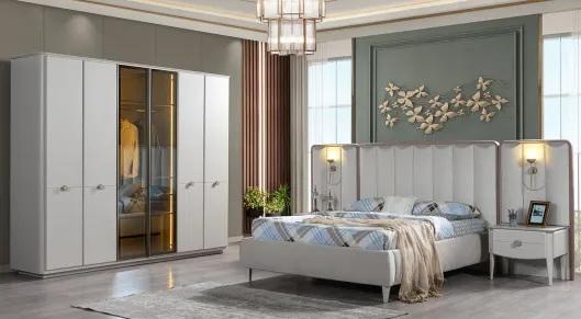 Product img 1, Vegas 6 Kapaklı Yatak Odası Takımı